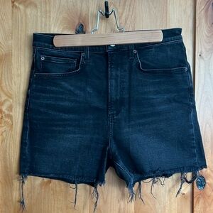 Aritzia | The Arlo Denim Short in Black Eyeliner